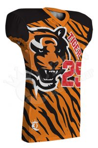 Sublimated Football Jersey - Crocodiles Style