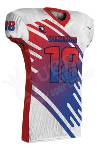 Sublimated Football Jersey - Crocodiles Style