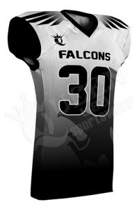 Sublimated Football Jersey - Crocodiles Style