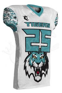 Sublimated Football Jersey - Crocodiles Style