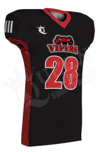 Sublimated Football Jersey - Crocodiles Style