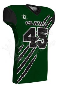 Sublimated Football Jersey - Crocodiles Style