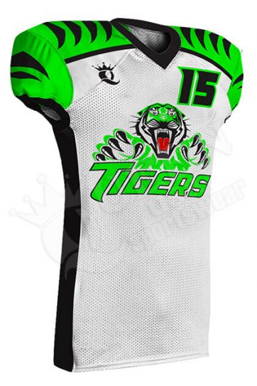 Sublimated Football Jersey - Crocodiles Style