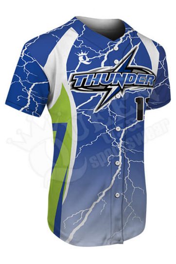 Custom Baseball Jersey -Force Style