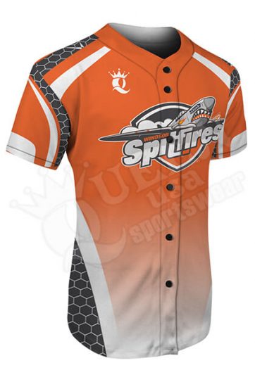 Custom Baseball Jersey - Force Style