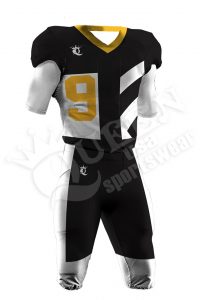 Sublimated Football Uniform - Bulldog Style