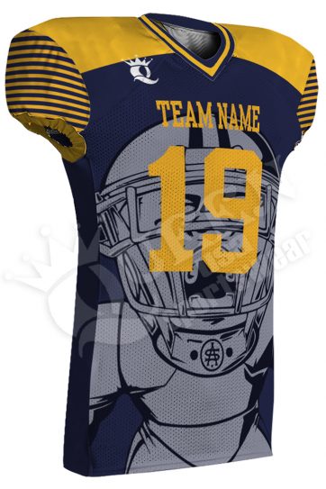 Sublimated Football Jersey - Storm Style