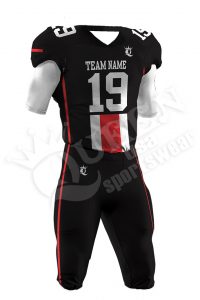 Sublimated Football Uniform - Bulldog Style