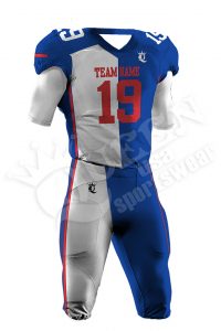 Sublimated Football Uniform - Bulldog Style