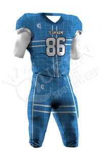 Sublimated Football Uniform - Bulldog Style