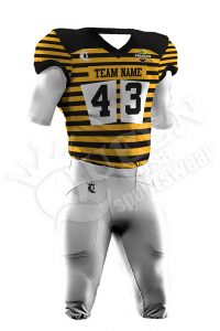 Sublimated Football Uniform - Bulldog Style