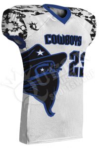 Sublimated Football Jersey - Storm Style