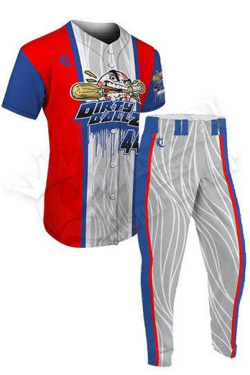 Custom Baseball Uniform - Regulators Style