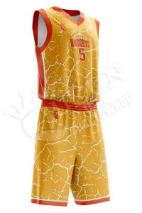 Basketball Uniform - Wolfpack style