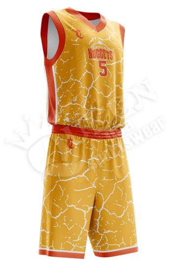 Basketball Uniform - Wolfpack style