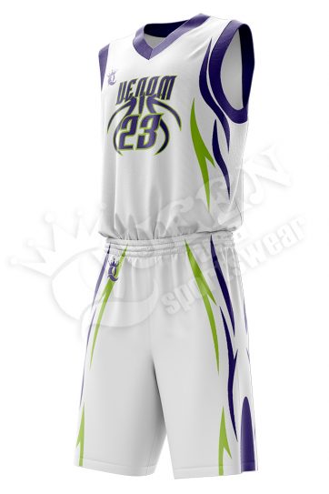 Basketball Uniform - Wolfpack style