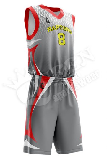 Basketball Uniform - Wolfpack style