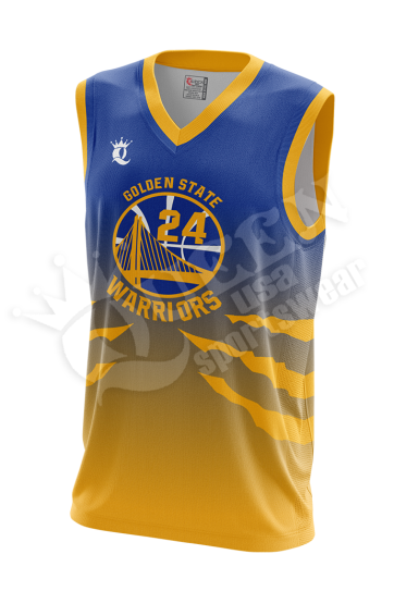 Sublimated Basketball Jersey - Hustle style