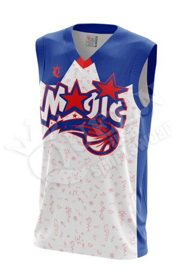 Sublimated Basketball Jersey - Hustle style