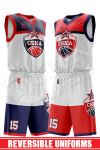 Reversible Basketball Uniform - Legends style