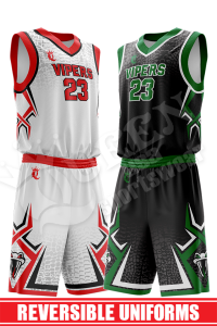 Reversible Basketball Uniform - Legends style