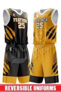 Reversible Basketball Uniform - Legends style