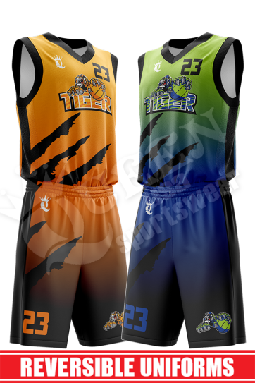 Reversible Basketball Uniform - Legends style