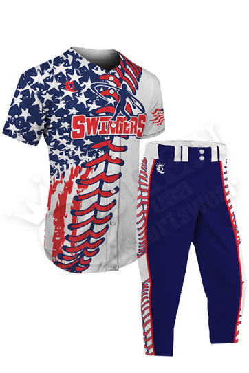 Custom Softball Uniform - Regulators Style