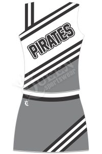 Custom Cheerleading Uniform - Rirates Style