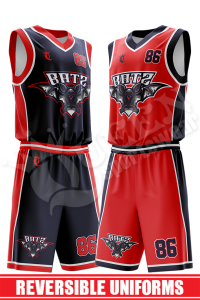 Reversible Basketball Uniform - USA style