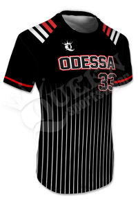 Crew Neck Baseball Jersey - League All Stars Style