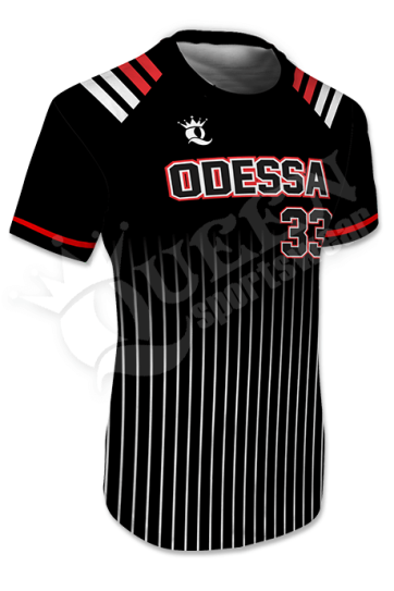 Crew Neck Baseball Jersey - League All Stars Style