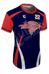Crew Neck Baseball Jersey - League All Stars Style