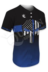 Sublimated Two-Button Jersey - League All Stars Style