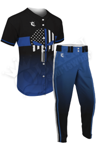 Custom Baseball Uniform - League All Stars Style