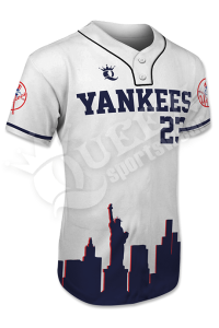 Sublimated Two-Button Jersey - League All Stars Style