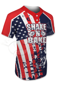 Sublimated Two-Button Jersey - League All Stars Style