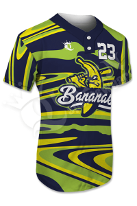 Sublimated Two-Button Jersey - League All Stars Style