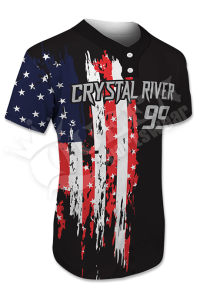 Sublimated Two-Button Jersey - League All Stars Style