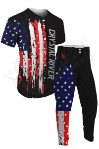 Custom Baseball Uniform - League All Stars Style