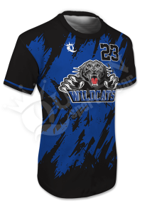 Crew Neck Baseball Jersey - League All Stars Style