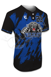 Sublimated Two-Button Jersey - League All Stars Style