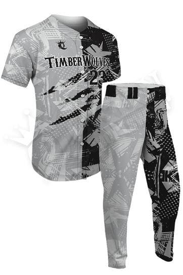 Custom Baseball Uniform - League All Stars Style