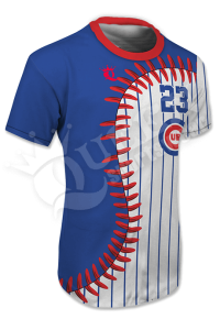 Crew Neck Baseball Jersey - League All Stars Style