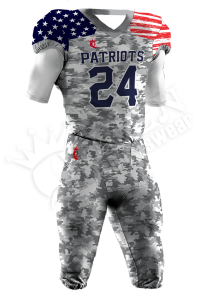 Sublimated Football Uniform - Patriots Style (Special)