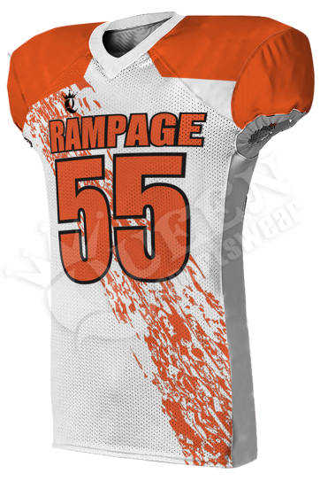 Sublimated Football Jersey - Patriots Style (Special)