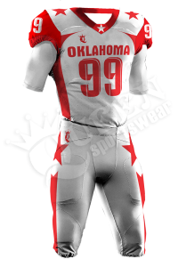 Sublimated Football Uniform - Patriots Style (Special)