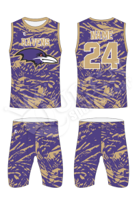 7on7 Football Uniforms - Ravens (Fitted Form)