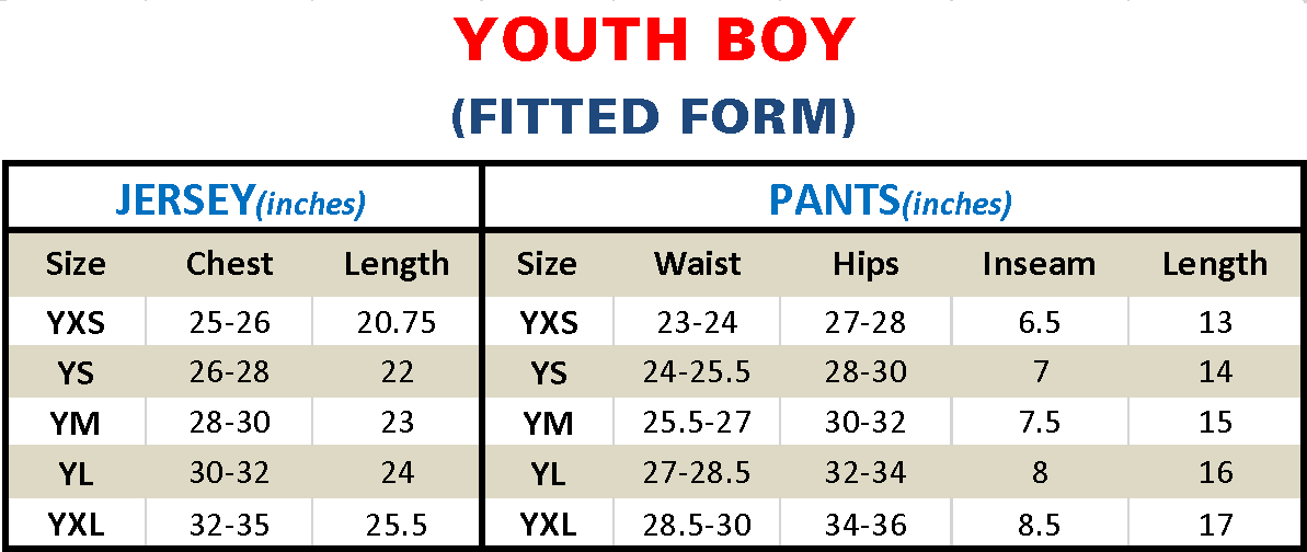 7on7 Football Uniforms - Ravens (Fitted Form)