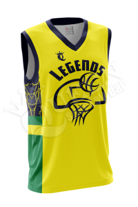 Sublimated Basketball Jersey - Pochutla Style